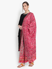Women's Fine Wool, Kaani Jall Design, Floral Paisley Pattern, Kasimiri Soft and warm Shawl