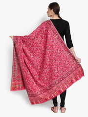 Women's Fine Wool, Kaani Jall Design, Floral Paisley Pattern, Kasimiri Soft and warm Shawl
