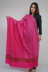 Women's Fine Wool, Designer Paisley Palla, Self, Pashmina Soft & Warm Shawl