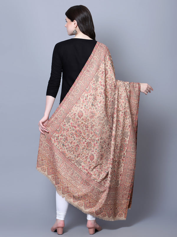 Women Kashmiri Kaani Jaal Woven Shawl