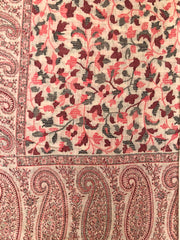 Mens Carpet kaani Jaal, Fine Wool Pashmina Shawl