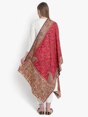 Fine Wool Kaani Jaal, Paisley Kashmiri Soft & Warm Stole / Shawl