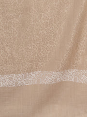 Fine Wool, Designer, Self Pattern , Soft & Warm Shawl / Lohi